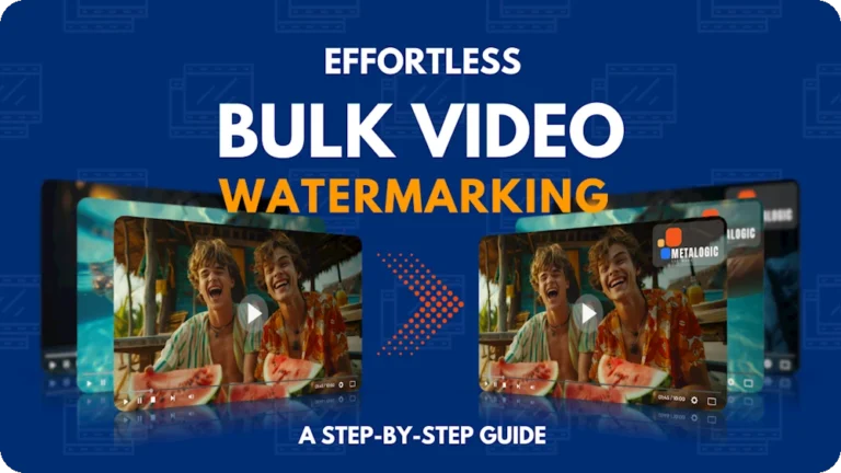 Effortless Bulk Video Watermarking on Windows: A Step-by-Step Guide