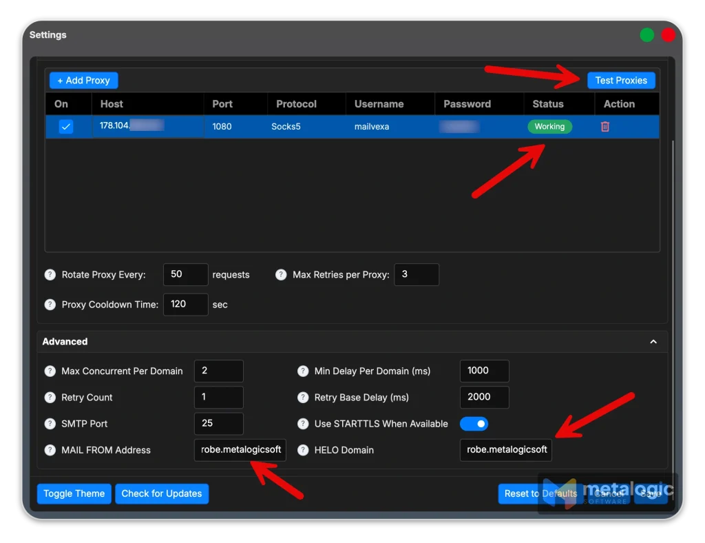 How to build your own SOCKS5 proxy and verify email lists through it