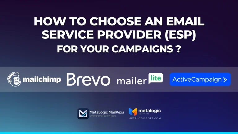 How to choose an email service provider for your campaigns