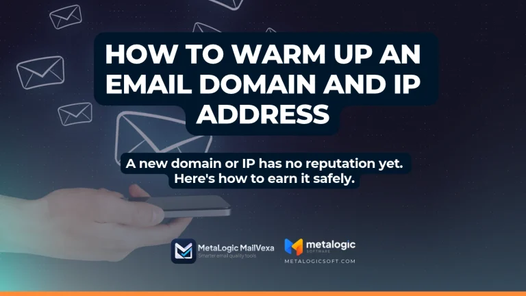 How to warm up an email domain and IP address