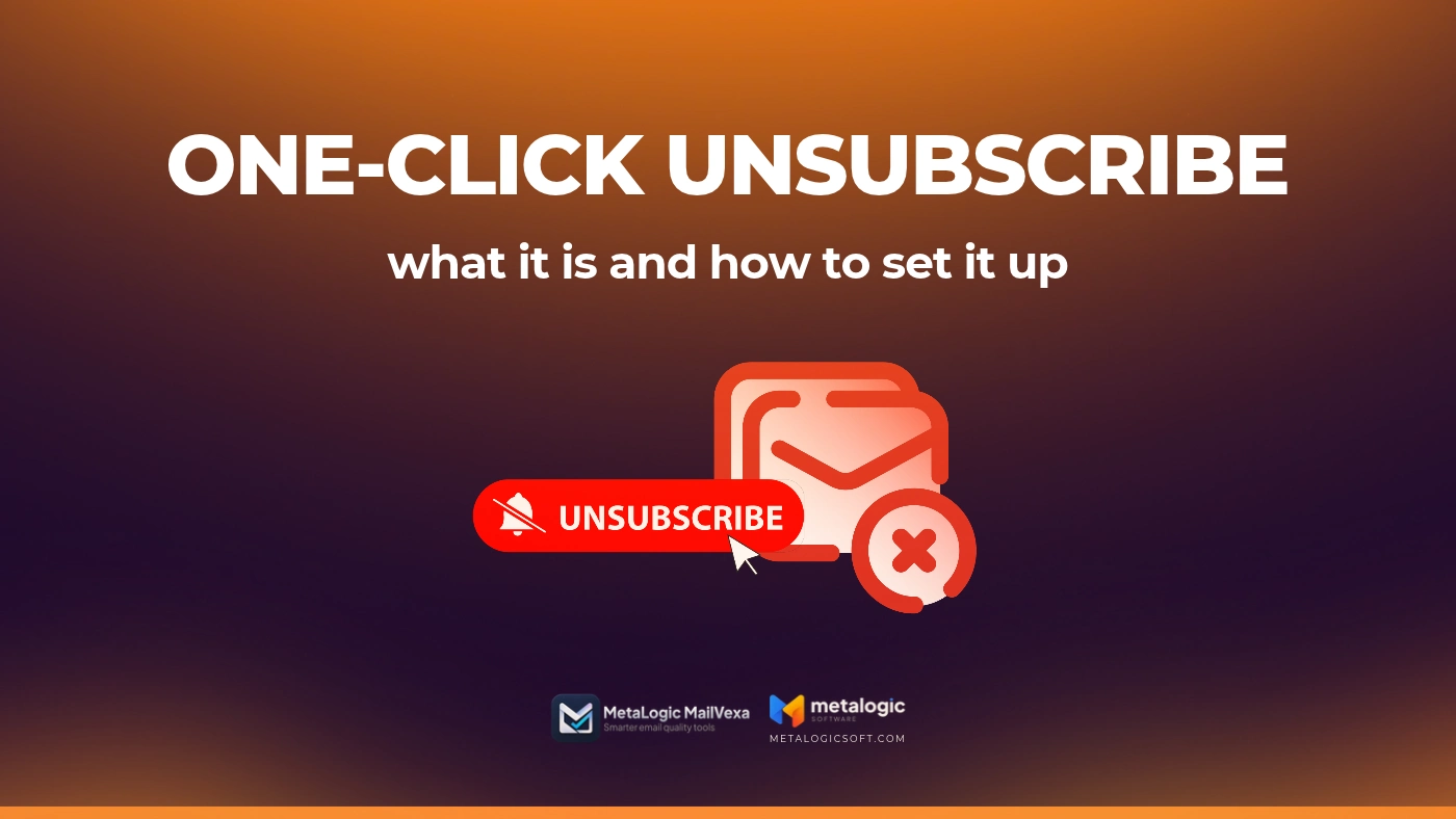 One-click unsubscribe: what it is and how to set it up
