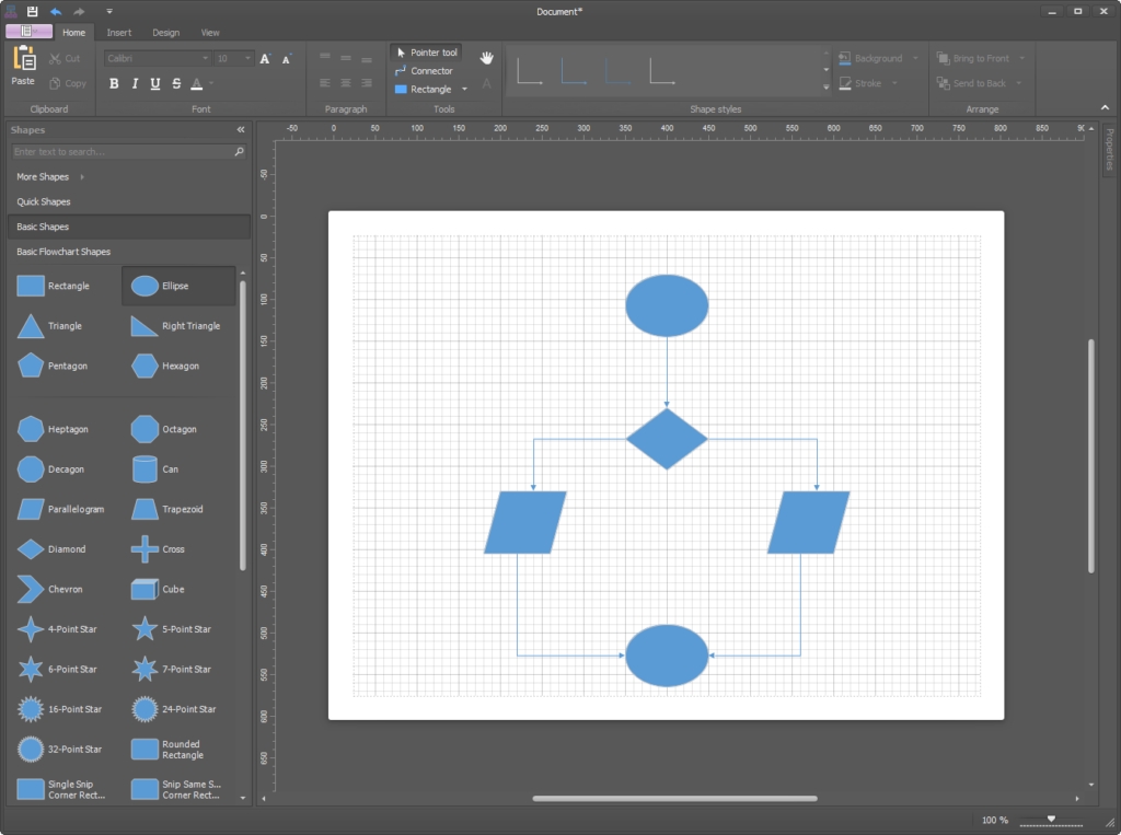 MetaLogic Diagram Designer - Main Screen