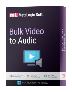 MetaLogic Bulk Video to Audio